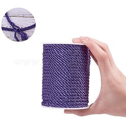ポリエステルコード  ツイストコード  インディゴ  5mm  約18~19ヤード/ロール（16.4m〜17.3m /ロール）&nbsp;NWIR-PH0001-07K