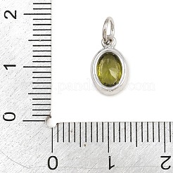 Laiton pavé de zircons cubiques&nbsp;KK-CBA0031-03P-C