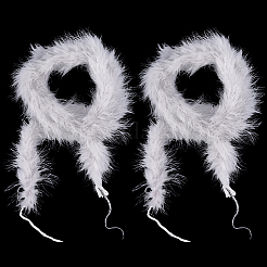 Аксессуары для украшений из перьев индейки&nbsp;AJEW-WH20018-91A