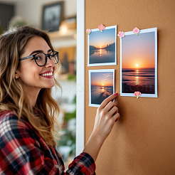 Набор из 48 смоляного цветка и железных кнопок&nbsp;AJEW-TAC00050