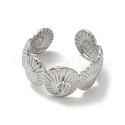 Anillo abierto para brazalete de acero inoxidable 304&nbsp;SA-CBA37BC-08B-P