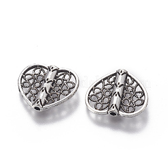 Сплавочные овальные бусины тибетского стиля &nbsp;TIBE-F025-27AS