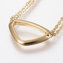 Браслеты-цепочки из нержавеющей стали 304 BJEW-I243-09G