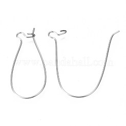 Orecchini a cerchio in acciaio inossidabile 304 anti-ossidazione&nbsp;STAS-S117-008F-01