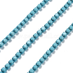 Catena per tazza in vetro con strass di ferro&nbsp;CH-U001-01O