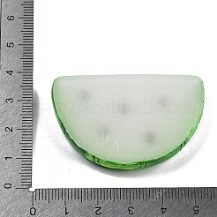 Украшение для витрины из светящейся смолы в виде кусочков фруктов DJEW-B014-02