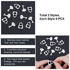 Подвески из нержавеющей стали 304 STAS-UN0012-03P