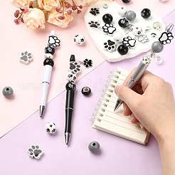 Наборы для изготовления ручек с отпечатками собачьих лап своими руками&nbsp;DIY-YW0017-35