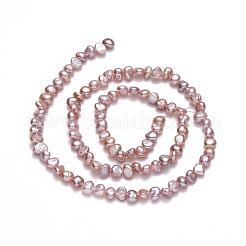 Нити из натурального культивированного пресноводного жемчуга&nbsp;PEAR-A005-05J-01