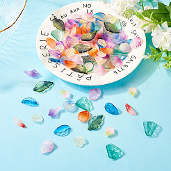 100шт 10 стиля прозрачные стеклянные подвески&nbsp;GLAA-TA0002-74