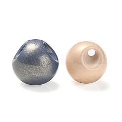 УФ-покрытие непрозрачные акриловые европейские бусины OACR-F006-07