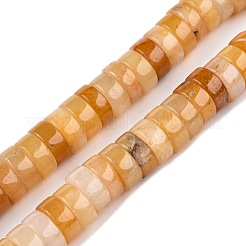 Природный Топаз нефрита бисер нитей G-T138-46