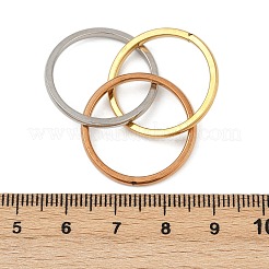 Anillos de dedo entrelazados de acero inoxidable 201 con forma de trinidad&nbsp;FS-WG6776A-02