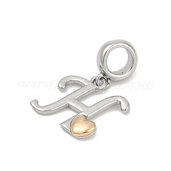 Латунные европейские подвески с подвесками KK-Z097-01H-GP