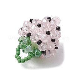 Стеклянные подвески из бисера&nbsp;PALLOY-GD00003-02