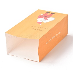 Bolsas de papel con forma de rectángulo con temática navideña&nbsp;CARB-L008-04A