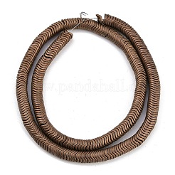 Гальванические нити из синтетических немагнитных гематитовых бусин G-H020-M01-22