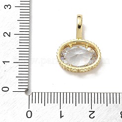 Pendenti in ottone con zirconi cubici&nbsp;CU-CBA6980-07G-D