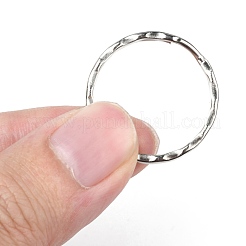 Accessoires de fermoir de porte-clé en fer&nbsp;E244