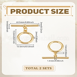 2шт латунные застежки&nbsp;KK-LP0004-59