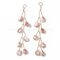 Стеклянные бусины из проволоки&nbsp;LS-X-FIND-S306-14F