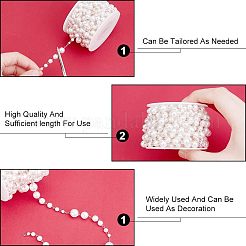 Жемчужные цепочки ручной работы из бисера CHC-CA0001-10