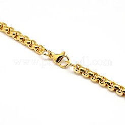 Realizzazione di collana con catena veneziana in acciaio inox 304&nbsp;STAS-A028-N031