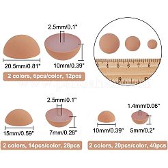 6 стиль непрозрачных акриловых бусин SACR-CA0001-15