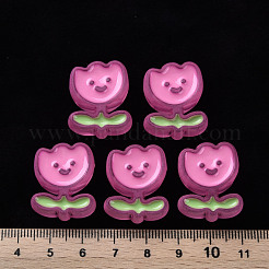 Прозрачные акриловые бусины X-MACR-S374-03B-02