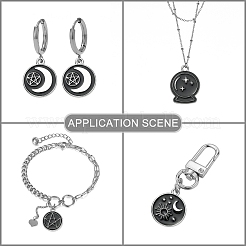 35шт 7 стиля подвески из сплава с эмалью&nbsp;ENAM-CJ0004-67