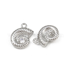 Латунные микро проложить кубического циркония подвески&nbsp;KK-K407-13P