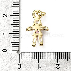 Латунные микро проложить кубического циркония подвески KK-C090-28G