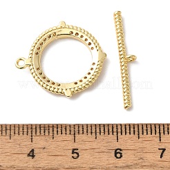 Латунные застежки-молнии из прозрачного кубического циркония KK-N254-79G