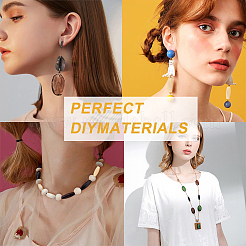 100 шт. двухцветные крашеные деревянные бусины WOOD-OC0002-47