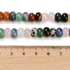 Natur gemischten Edelsteinperlen Stränge&nbsp;G-B189-A01-5x8mm