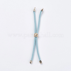 Création de bracelets à cordon torsadé en nylon&nbsp;X-MAK-F018-09G-RS