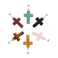 Природные и синтетические смешанные подвески драгоценных камней G-CJ0001-29