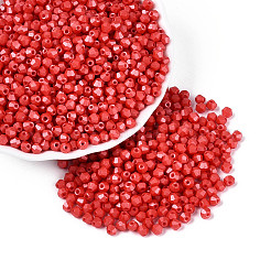 Стеклянные бусины с перламутровым эффектом для выпечки&nbsp;SEED-T007-21A-08