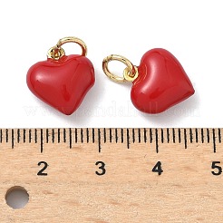 Латунь эмаль подвески&nbsp;KK-G548-05G