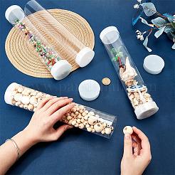 Tubes de rangement transparents en plastique PC et PE pour billes&nbsp;AJEW-WH0596-948F