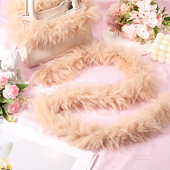 Fasertop für DIY handdekorierte Accessoires aus Kunstwollstreifen&nbsp;FIND-WH20003-98A