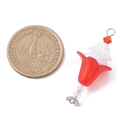 Подвески из искусственного австрийского хрусталя и акриловых бусин&nbsp;PALLOY-TA00373