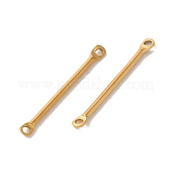 Placcatura ionica (ip) 304 connettori in acciaio inossidabile charms&nbsp;X-STAS-Q323-04E-G