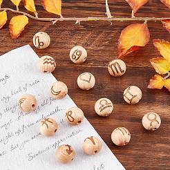 Perle en bois&nbsp;WOOD-CA0001-04