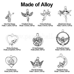 100шт 10 стиля подвески из сплава в тибетском стиле&nbsp;TIBEP-CJ0003-05