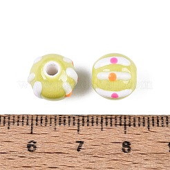 Porcelaine à la main des perles en céramique&nbsp;PORC-Q005-03E