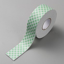 Doppelseitiges Klebeband aus Schaumstoff mit Schottenmuster&nbsp;AJEW-WH0515-81B