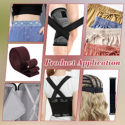 Широкая резинка из полиэстера 8 м OCOR-WH0105-057D