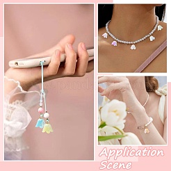 90шт 9 стиля акриловые подвески&nbsp;PALLOY-CJ00072