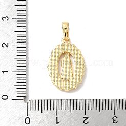 Подвески из латуни с натуральными белыми ракушками KK-S522-07B-G